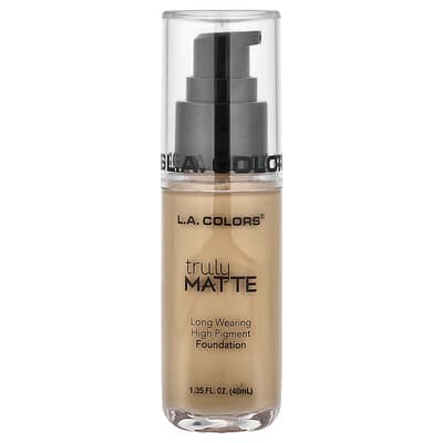 Тональный крем L.A. Colors Truly Matte, CLM354 Soft Beige, 1.35 fl oz (40 ml)
