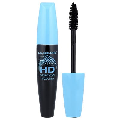 L.A. Colors HD водостойкая тушь, CBMS314 Very Black, 0.43 fl oz (13 ml)