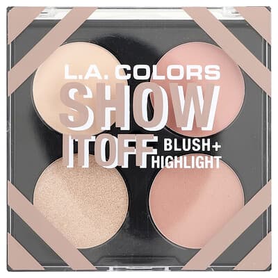 Blush + Highlight Palette, CFP637 Show It Off, 0.49 oz (14 g)