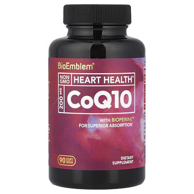CoQ10 с BioPerine®, 90 мягких капсул