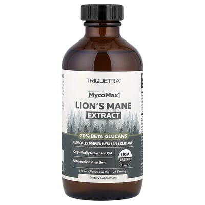 MycoMax® экстракт Lion's Mane 8 fl oz (240 ml)