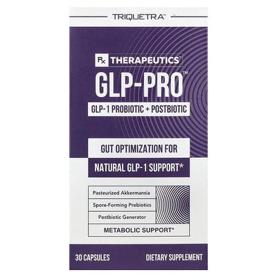 Пробиотики PX Therapeutics™, GLP-Pro™ GLP-1, 30 капсул