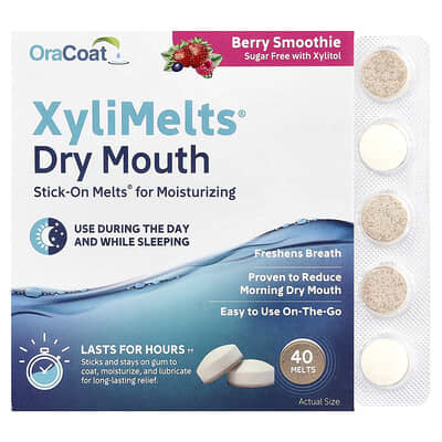 OraCoat XyliMelts® Berry Smoothie, 40 шт
