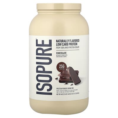 Low Carb Protein Powder, Chocolate, 3 lb (1.36 kg)
