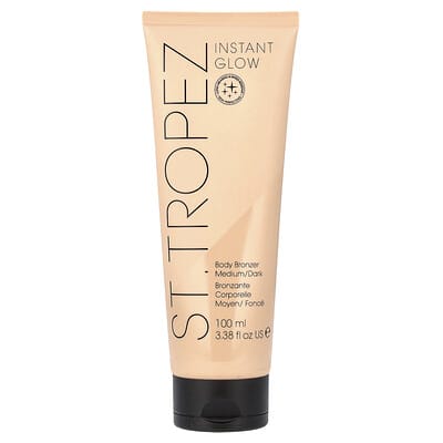Instant Glow, Body Bronzer, Medium/Dark, 3.38 fl oz (100 ml)