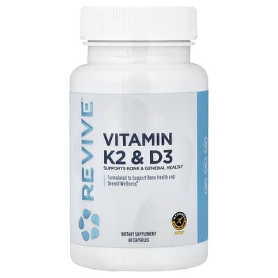 Vitamin K2 & D3, 60 Softgels