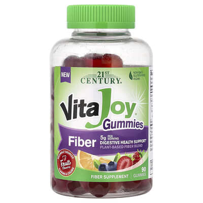 Желейные витамины VitaJoy Fiber Fruit, 90 шт