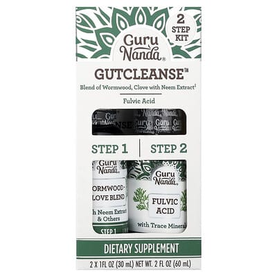 GutCleanse™ Набор из 2 шагов, 2 флакона по 1 fl oz (30 ml)