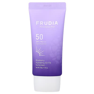 Blueberry Hydrating Air Fit Sunscreen, SPF 50 PA++++, 1.76 oz (50 g)