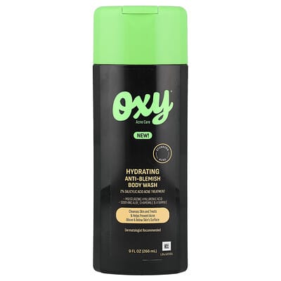 Увлажняющий гель для душа Oxy Skin Care против несовершенств, 9 fl oz (266 ml)