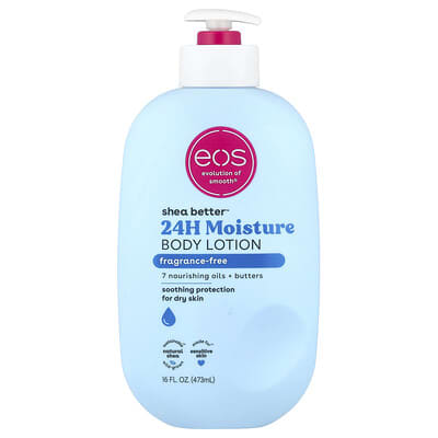 Shea Better™, 24H Moisture Body Lotion, Fragrance-Free, 16 fl oz (473 ml)