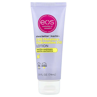 Shea Better™, 24H Moisture Hydration Lotion, Vanilla Cashmere, 2.5 fl oz (74 ml)