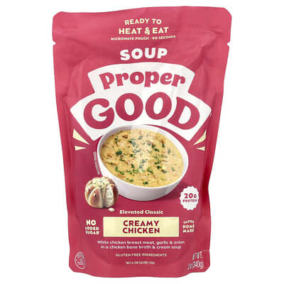 Кремовый суп Proper Good Creamy Chicken Soup, 12 oz (340 g)