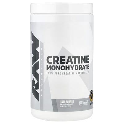 Essentials, креатин моногидрат, без вкуса, 18 oz (510 g)