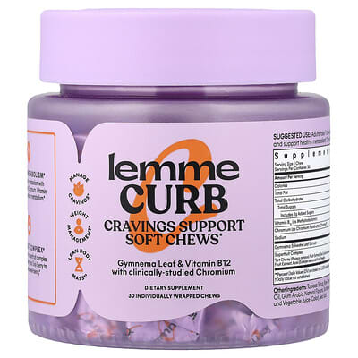 Curb Cravings Support Mixed Fruit жевательные конфеты 30 шт