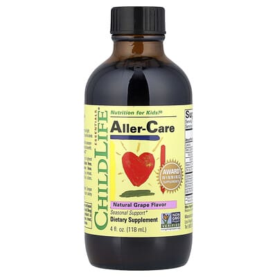 Aller-Care, натуральный виноград, 4 fl oz (118 ml)