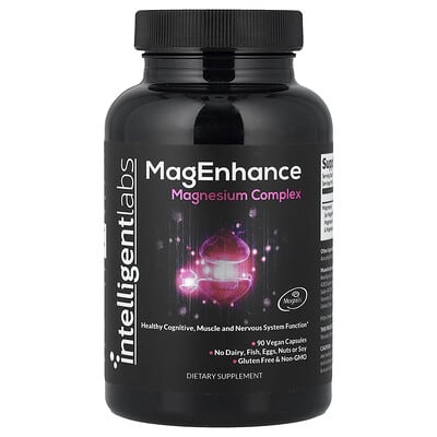 Магниевый комплекс MagEnhance, 90 веганских капсул