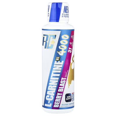 L-Carnitine XS™ 4000, Berry Blast, 15.72 fl oz (465 ml)