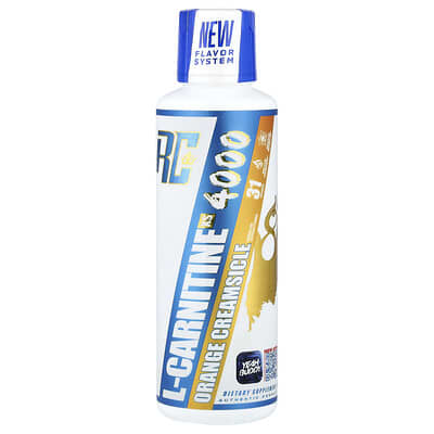 L-Carnitine XS™ 4000, апельсиновый крем, 15.72 fl oz (465 ml)