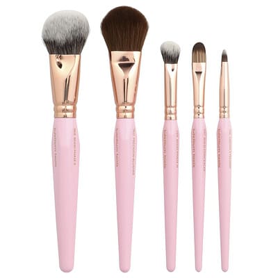 Набор кистей для лица Face & Eyes Brush Set, 5 штук