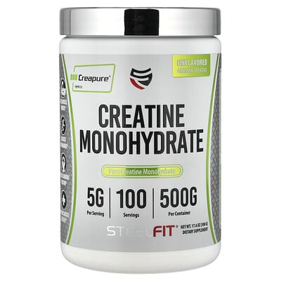Creatine Monohydrate, без вкуса, 17.6 oz (500 g)