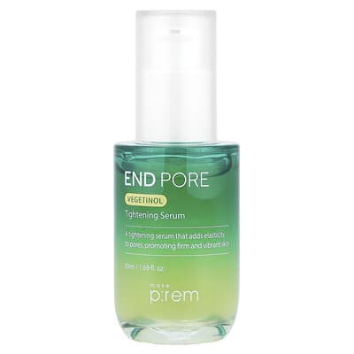 make p:rem End Pore, Vegetinol сужающая сыворотка, 1.69 fl oz (50 ml)