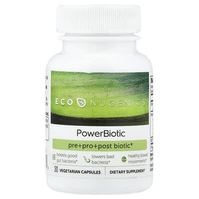 PowerBiotic, 30 вегетарианских капсул