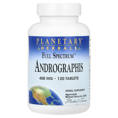 Full Spectrum™ Andrographis, 400 mg, 120 таблеток