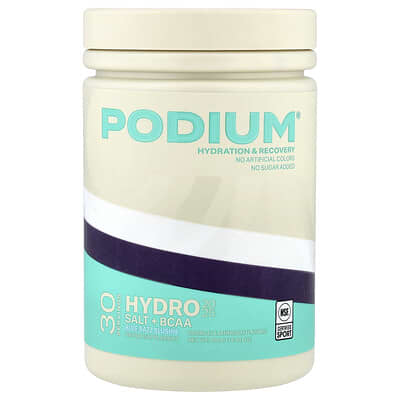 Спортивная добавка Hydro & Salt 2025 + BCAA, Blue Razz Slushie, 14.39 oz (408 g)