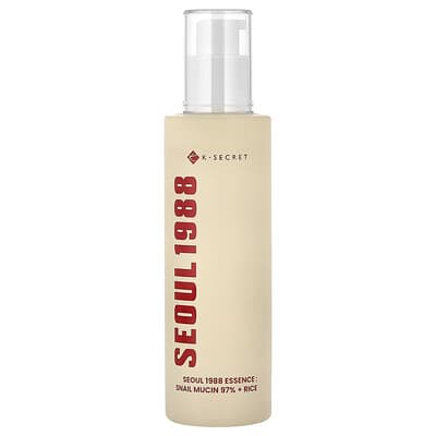 Эссенция Seoul 1988, 97% улиточного муцина + рис, 3.38 fl oz (100 ml)