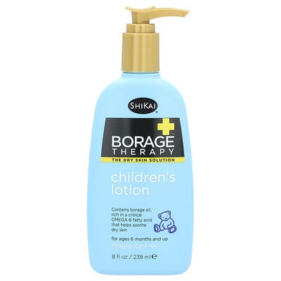Лосьон Shikai Borage Therapy для детей от 6 месяцев, без отдушек, 8 fl oz (238 ml)