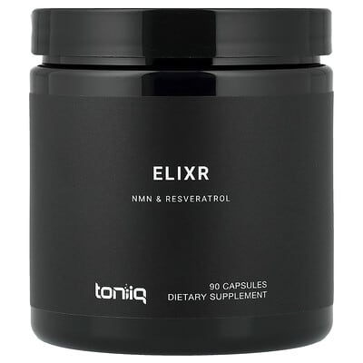 Elixr, NMN & Resveratrol, 90 Capsules