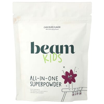 Beam Детский суперпорошок All-in-One, Chocolate, 4.93 oz (140 g)