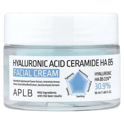 APLB Hyaluronic Acid Ceramide HA B5 крем для лица, 1.86 fl oz (55 ml)