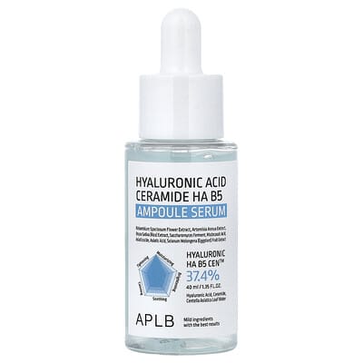 APLB сыворотка-ампула Hyaluronic Acid Ceramide HA B5 1.35 fl oz (40 ml)
