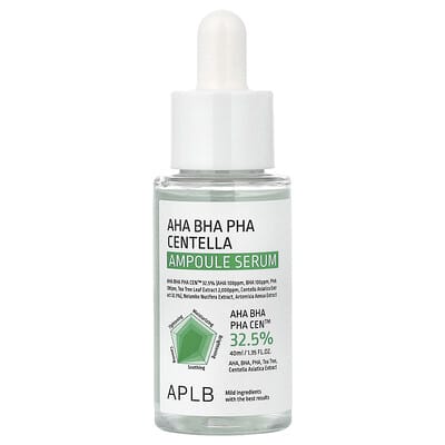 APLB Сыворотка-ампула AHA BHA PHA Centella 1.35 fl oz (40 ml)