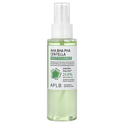 APLB AHA BHA PHA Centella Mist Essence, эссенция-мист, 3.55 fl oz (105 ml)