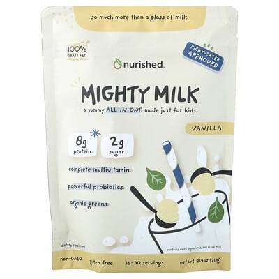 Детский напиток Mighty Milk, Vanilla, 9.14 oz (259 g)