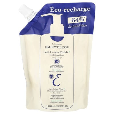 Lait-Creme Fluid+, Multi-Function Moisturizer, Refill, 13.52 fl oz (400 ml)