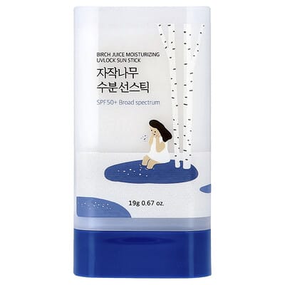 Увлажняющий солнцезащитный стик Birch Juice UVLock SPF 50+, 0.67 oz (19 g)