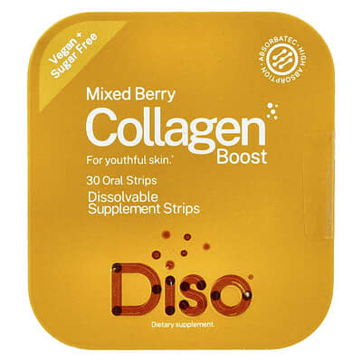 Коллаген Diso Collagen Boost Mixed Berry 30 Oral Strips