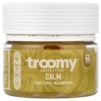 Мармеладные витамины Troomy Nootropics functional mushrooms pineapple peach