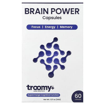 Troomy Nootropics Brain Power, 60 капсул