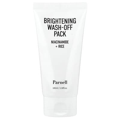 Очищающая маска Parnell Niacinamide Rice Brightening, 3.38 fl oz (100 ml)