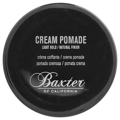 Помада Baxter of California Cream, Light Hold, Natural Finish, 2 oz (60 ml)
