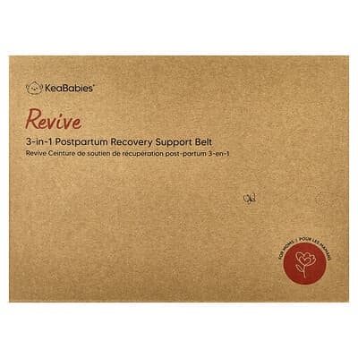 KeaBabies Revive Пояс для поддержки после родов 3-в-1, M/L, Classic Ivory, 1 комплект