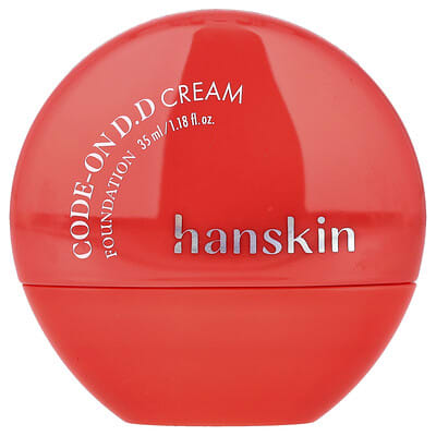 Code-On D.D Cream Foundation, 21N Light Beige, 1.18 fl oz (35 ml)