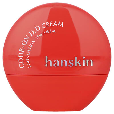 Code-On D.D Cream Foundation, 23N Natural Beige, 1.18 fl oz (35 ml)