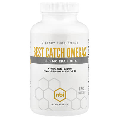 Best Catch Omegas®, 120 мягких капсул