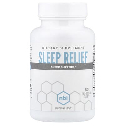 Таблетки для сна Sleep Relief, 60 Time-Release